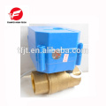 CWX-60P CR02 DC24V 3/4" DN20 brass motorized ball valve with motor actuator for HVAC drinking water equipment